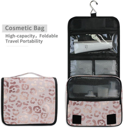 Hanging Travel Toiletry Bag Kit Makeup Case Cosmetics Organizer for Men Women - Colors A