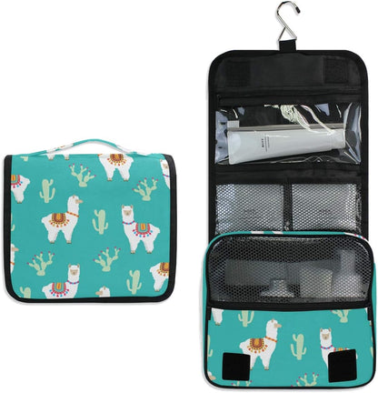 Hanging Travel Toiletry Bag Kit Makeup Case Cosmetics Organizer for Men Women - Colors A