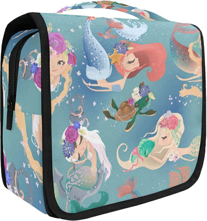 Hanging Travel Toiletry Bag Kit Makeup Case Cosmetics Organizer for Men Women - Colors A