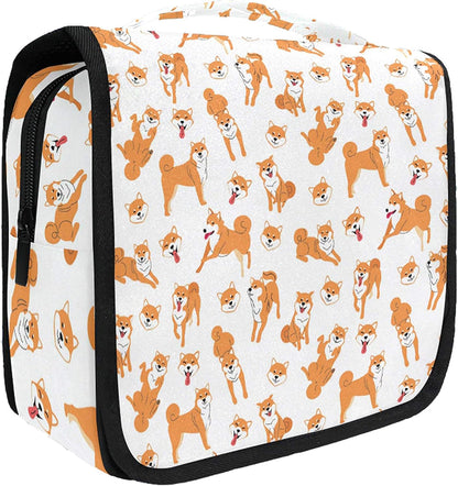 Hanging Travel Toiletry Bag Kit Makeup Case Cosmetics Organizer for Men Women - Colors A