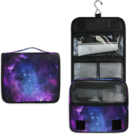 Hanging Travel Toiletry Bag Kit Makeup Case Cosmetics Organizer for Men Women - Colors A