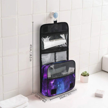 Hanging Travel Toiletry Bag Kit Makeup Case Cosmetics Organizer for Men Women - Colors A