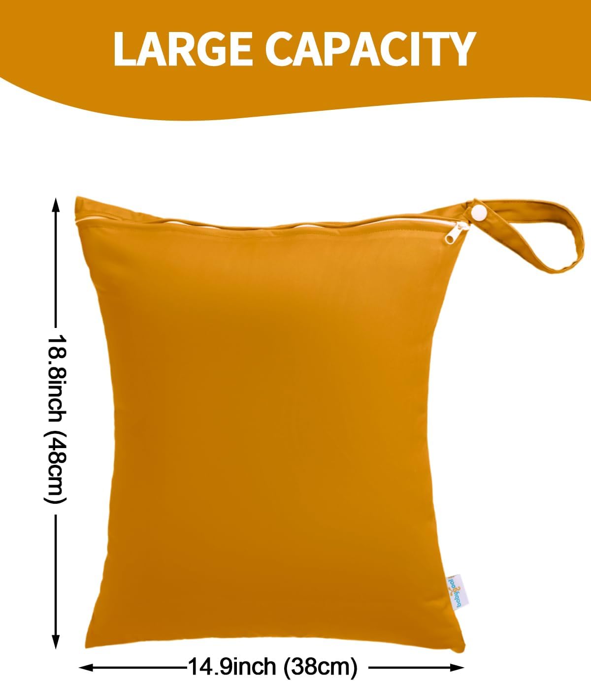 Travel Laundry Bags 2 Pack, Ideal for Travel, Gym and Swimming-Washable Waterproof Wet Dry Bags for Dirty Clothes, Bathing Suits and Swimsuits(black and grey)