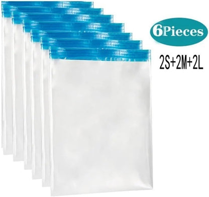 Travel Compression Bags, Roll Up Space Saver for Luggage, Cruise Ship Essentials Cothes(S)