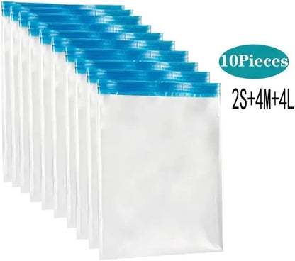 Travel Compression Bags, Roll Up Space Saver for Luggage, Cruise Ship Essentials Cothes(S)