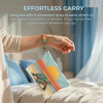 Wet Bag, 2 Pack Travel Waterproof Reusable Dry Wet Separation Zipper Pouch for Gym Workout Beach Trip Cosmetic Toiletry Organizer