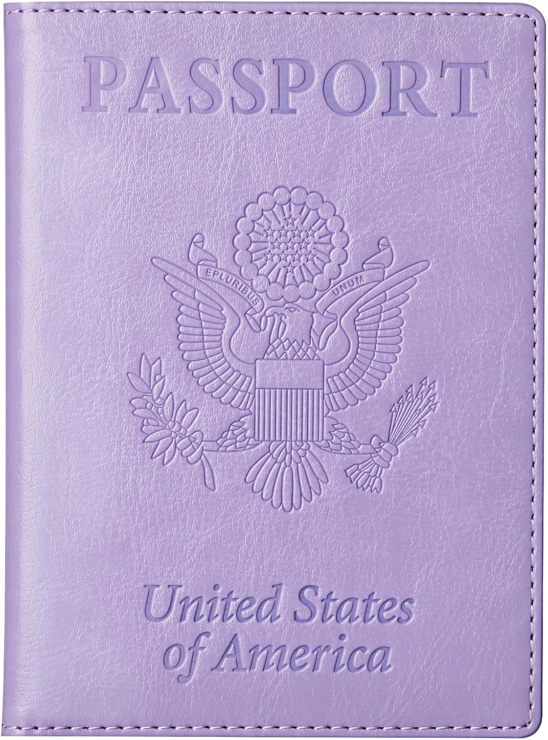 Passport Holder for Travel Women Men, Valentines Day Gifts PU Leather Wallet Cover Case Sleeve, Waterproof Protected Document Organizer, Vacation Plane Cruise Travel Essentials