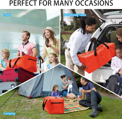 Foldable Duffel Bag 30" / 75L Lightweight with Water Rresistant for Travel-Black