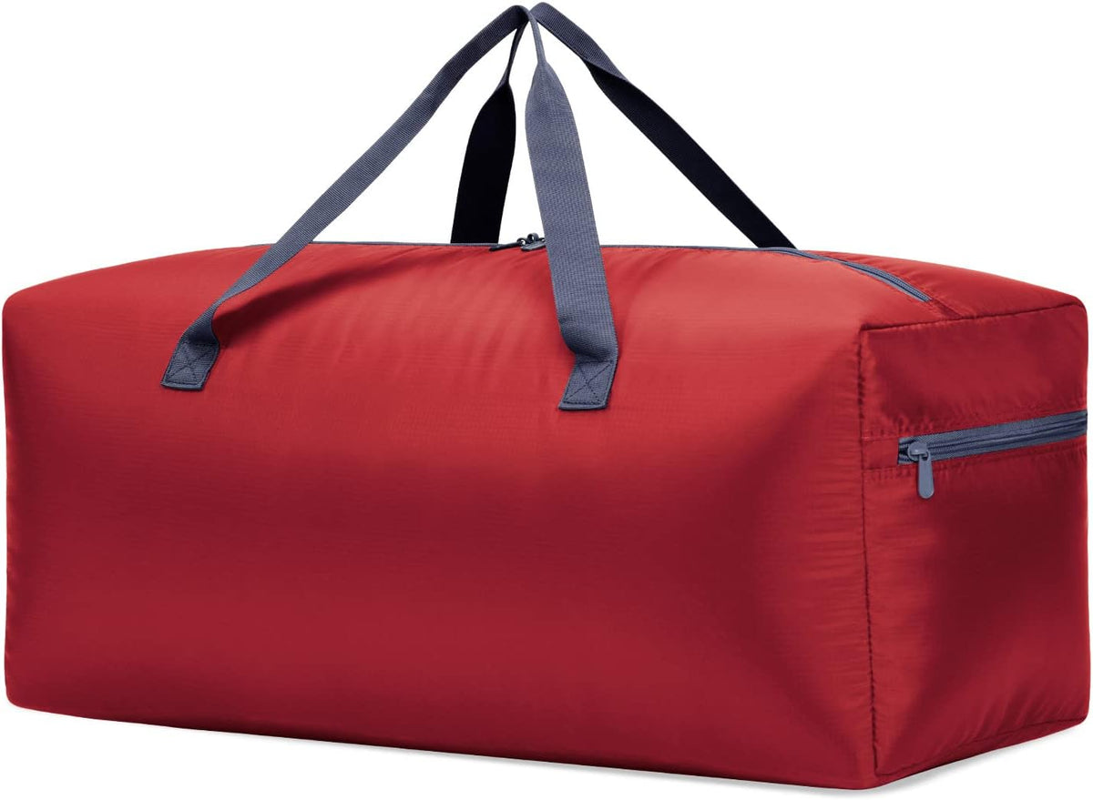 Foldable Duffel Bag 30" / 75L Lightweight with Water Rresistant for Travel-Black