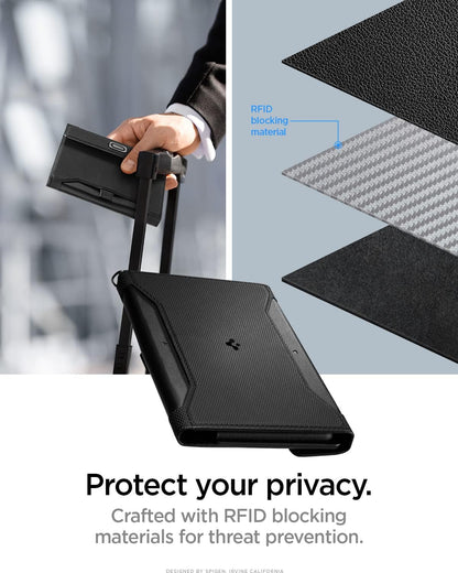 Life for Passport Card Cover Holder with RFID Blocking Technology Wallet Travel Documents Organizer Protector Accessories, SIM Card Pin Included