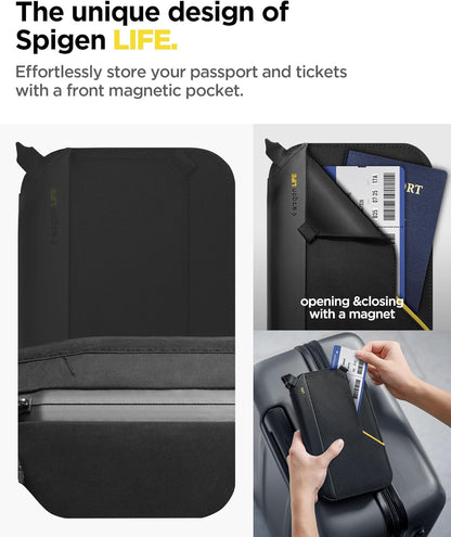 Life for Passport Card Cover Holder with RFID Blocking Technology Wallet Travel Documents Organizer Protector Accessories, SIM Card Pin Included