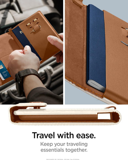 Life for Passport Card Cover Holder with RFID Blocking Technology Wallet Travel Documents Organizer Protector Accessories, SIM Card Pin Included