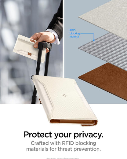 Life for Passport Card Cover Holder with RFID Blocking Technology Wallet Travel Documents Organizer Protector Accessories, SIM Card Pin Included
