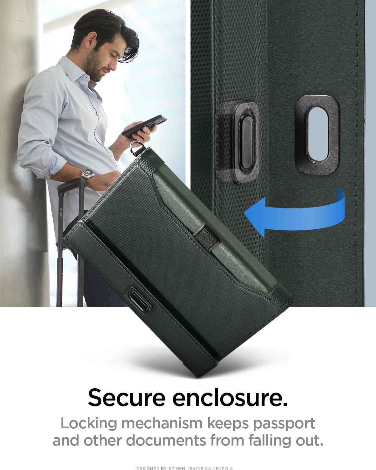 Life for Passport Card Cover Holder with RFID Blocking Technology Wallet Travel Documents Organizer Protector Accessories, SIM Card Pin Included