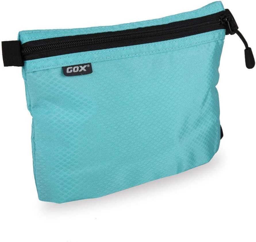 Small Toiletry Bag for Men Bulk Cosmetic Bag Dopp Kit Carry On Zipper Pouch Organization Nylon Small Packing Sack Water Repellent(Orange)