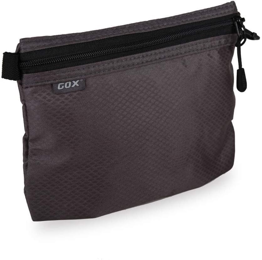 Small Toiletry Bag for Men Bulk Cosmetic Bag Dopp Kit Carry On Zipper Pouch Organization Nylon Small Packing Sack Water Repellent(Orange)