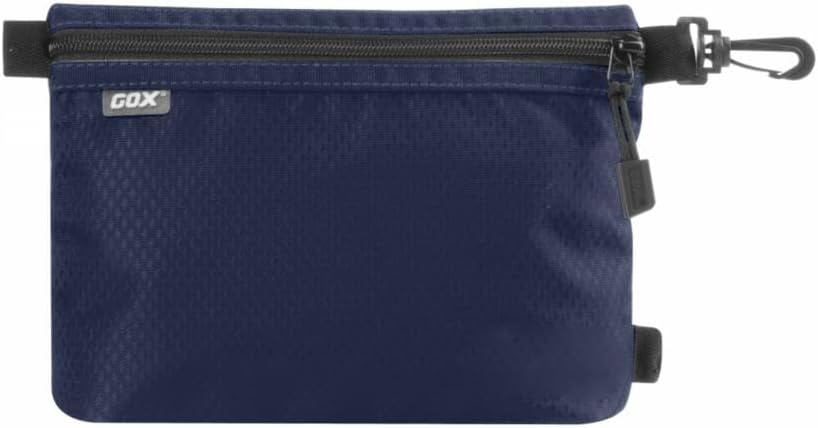 Small Toiletry Bag for Men Bulk Cosmetic Bag Dopp Kit Carry On Zipper Pouch Organization Nylon Small Packing Sack Water Repellent(Orange)