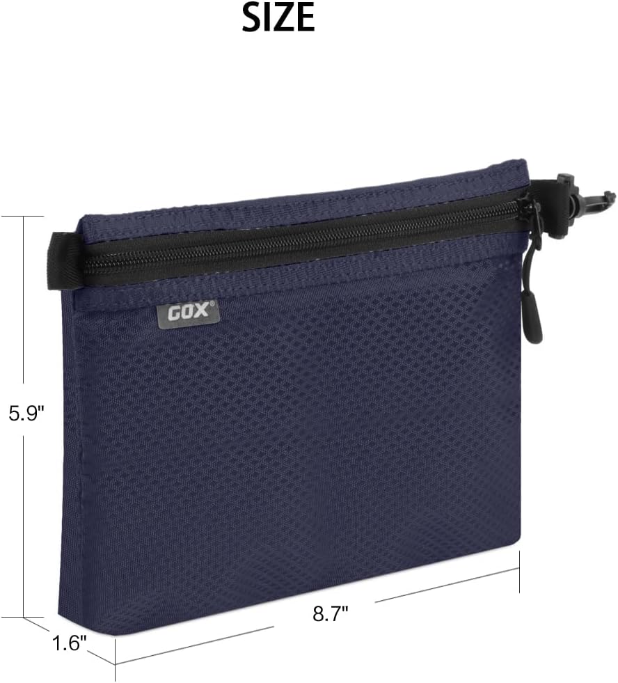 Small Toiletry Bag for Men Bulk Cosmetic Bag Dopp Kit Carry On Zipper Pouch Organization Nylon Small Packing Sack Water Repellent(Orange)
