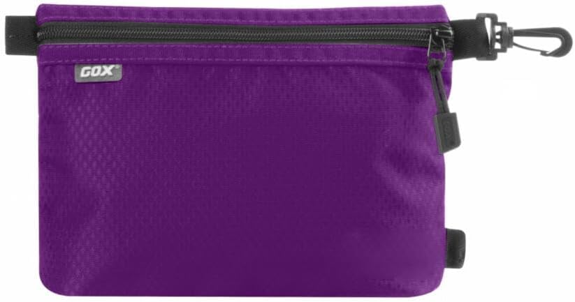 Small Toiletry Bag for Men Bulk Cosmetic Bag Dopp Kit Carry On Zipper Pouch Organization Nylon Small Packing Sack Water Repellent(Orange)