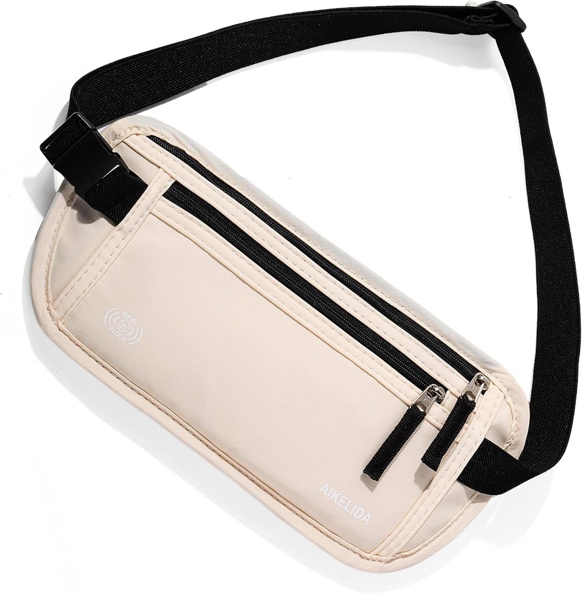 Money Belt Passport Holder Slim Hidden Travel Wallet with RFID Blocking