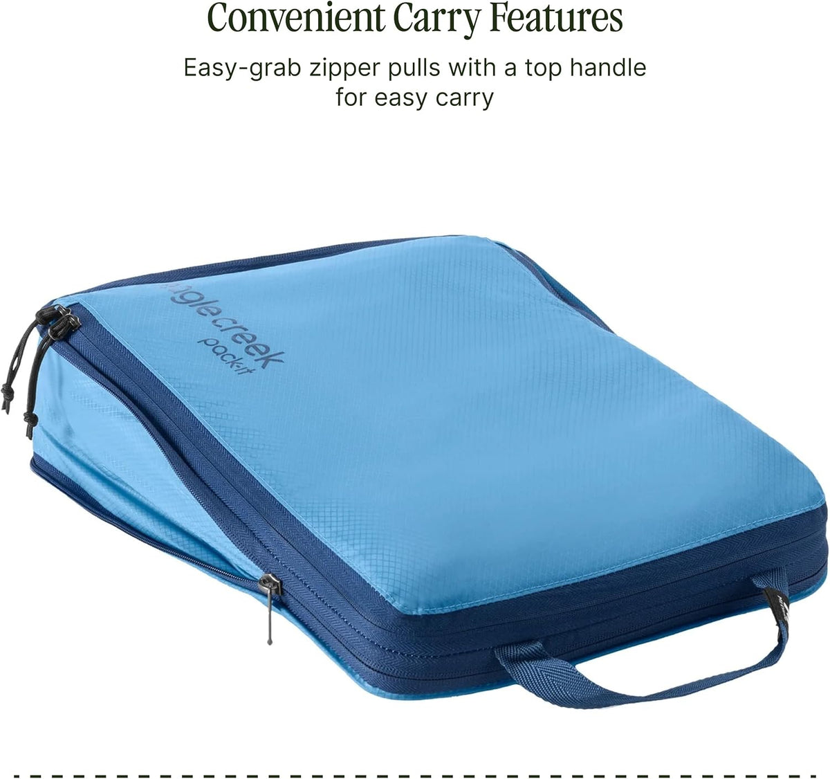 Pack-It Specter Compression Packing Cubes - Durable, Ultra-Lightweight and Water-Resistant Ripstop Fabric Suitcase Organizer Bags for Clothing and Gear