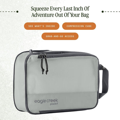 Pack-It Specter Compression Packing Cubes - Durable, Ultra-Lightweight and Water-Resistant Ripstop Fabric Suitcase Organizer Bags for Clothing and Gear
