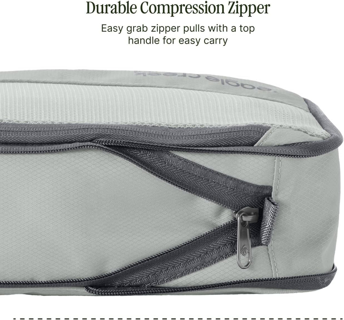 Pack-It Specter Compression Packing Cubes - Durable, Ultra-Lightweight and Water-Resistant Ripstop Fabric Suitcase Organizer Bags for Clothing and Gear