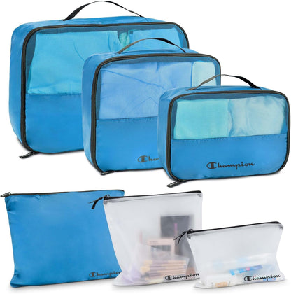 Packing Cubes for Travel – 6 pc Packing Cubes Set for Suitcases, Space-Saving Packing Organizers