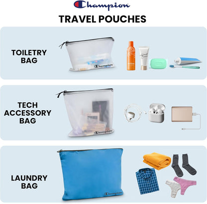 Packing Cubes for Travel – 6 pc Packing Cubes Set for Suitcases, Space-Saving Packing Organizers