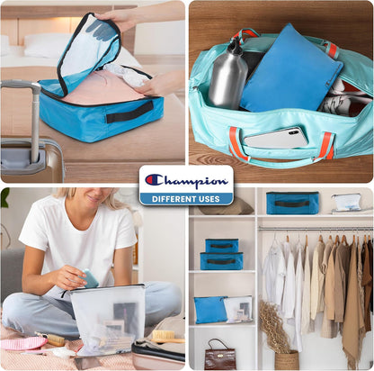 Packing Cubes for Travel – 6 pc Packing Cubes Set for Suitcases, Space-Saving Packing Organizers