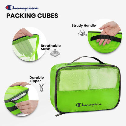 Packing Cubes for Travel – 6 pc Packing Cubes Set for Suitcases, Space-Saving Packing Organizers