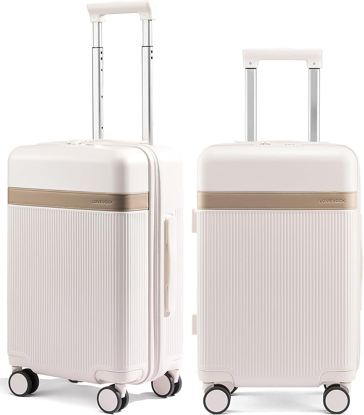 Hard Shell Carry On Luggage 22x14x9 Airline Approved with Removable Lining,22 Inch Carry On Suitcase with Spinner Wheel TSA Lock,Lightweight Checked Luggage for Men Women Travel Business Trip