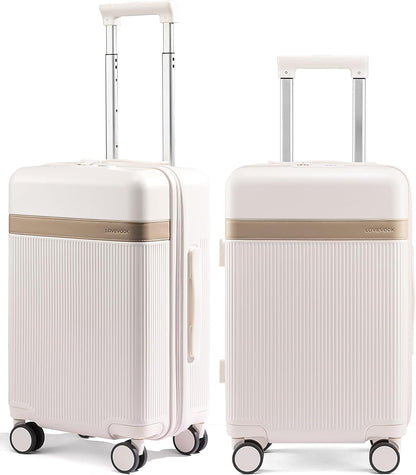Hard Shell Carry On Luggage 22x14x9 Airline Approved with Removable Lining,22 Inch Carry On Suitcase with Spinner Wheel TSA Lock,Lightweight Checked Luggage for Men Women Travel Business Trip