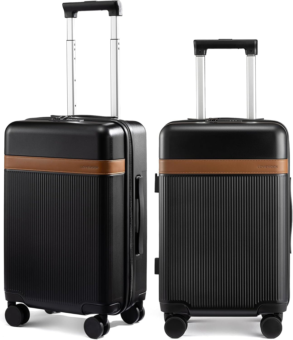 Hard Shell Carry On Luggage 22x14x9 Airline Approved with Removable Lining,22 Inch Carry On Suitcase with Spinner Wheel TSA Lock,Lightweight Checked Luggage for Men Women Travel Business Trip