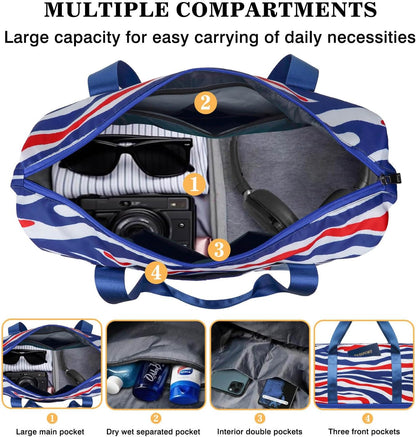 Expandable Travel Duffel Bags for Women Large - Gym Bag Waterproof Floral Weekender Beach Tote Carry on Bag with Luggage Sleeve for Spirit Airlines Personal Item Bag Overnight Mom Hospital Duffels