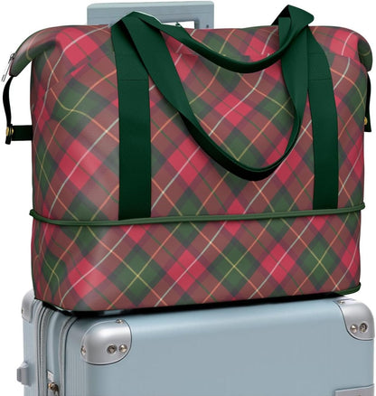 Expandable Travel Duffel Bags for Women Large - Gym Bag Waterproof Floral Weekender Beach Tote Carry on Bag with Luggage Sleeve for Spirit Airlines Personal Item Bag Overnight Mom Hospital Duffels