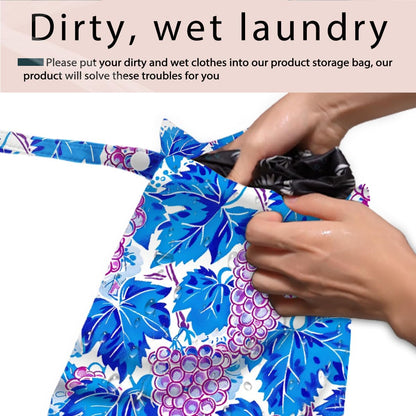 Swimsuit Bag Wet Bags for Travel Reusable Waterproof Dry Bags Diaper Bag Strawberry Fruit Wet Bag for Swimsuit Towels Beach Gym 10.2×12.6 Inches