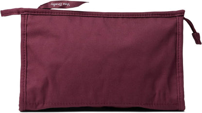 Women's Cotton Trapeze Cosmetic Makeup Organizer Bag