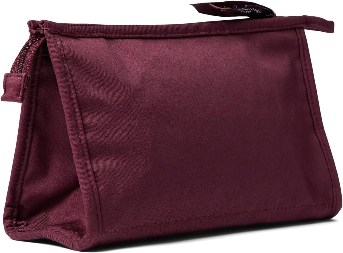 Women's Cotton Trapeze Cosmetic Makeup Organizer Bag