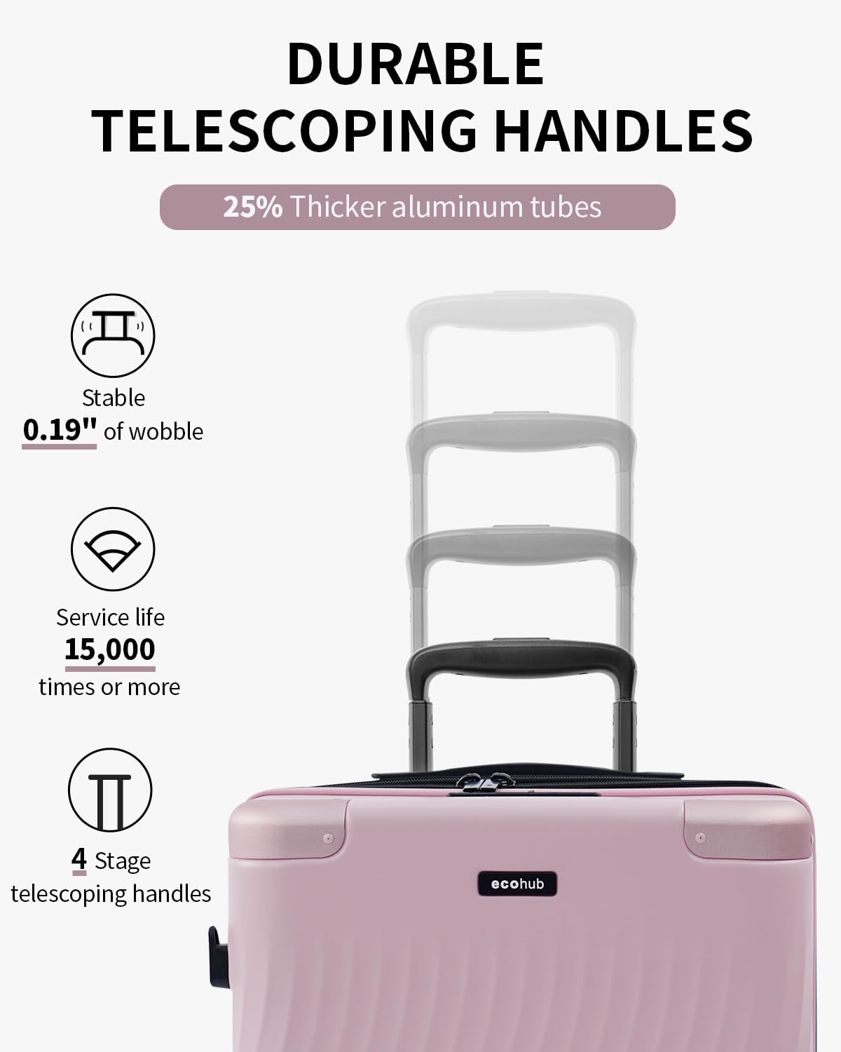 Hardside Expandable Carry On Luggage, 20" Rolling Luggage 22x14x9 Airline Approved with Spinner Wheels & TSA Lock, Lightweight Small Hardshell Travel Suitcase Valises, 20inch Carry-on Black