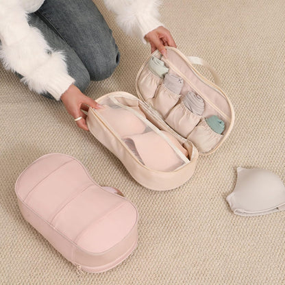 Bras for Women Travel Storage Bag Travel Essential Organizers Multi Compartment Breathable Materials Portable Luggage Accessories Storage Solution