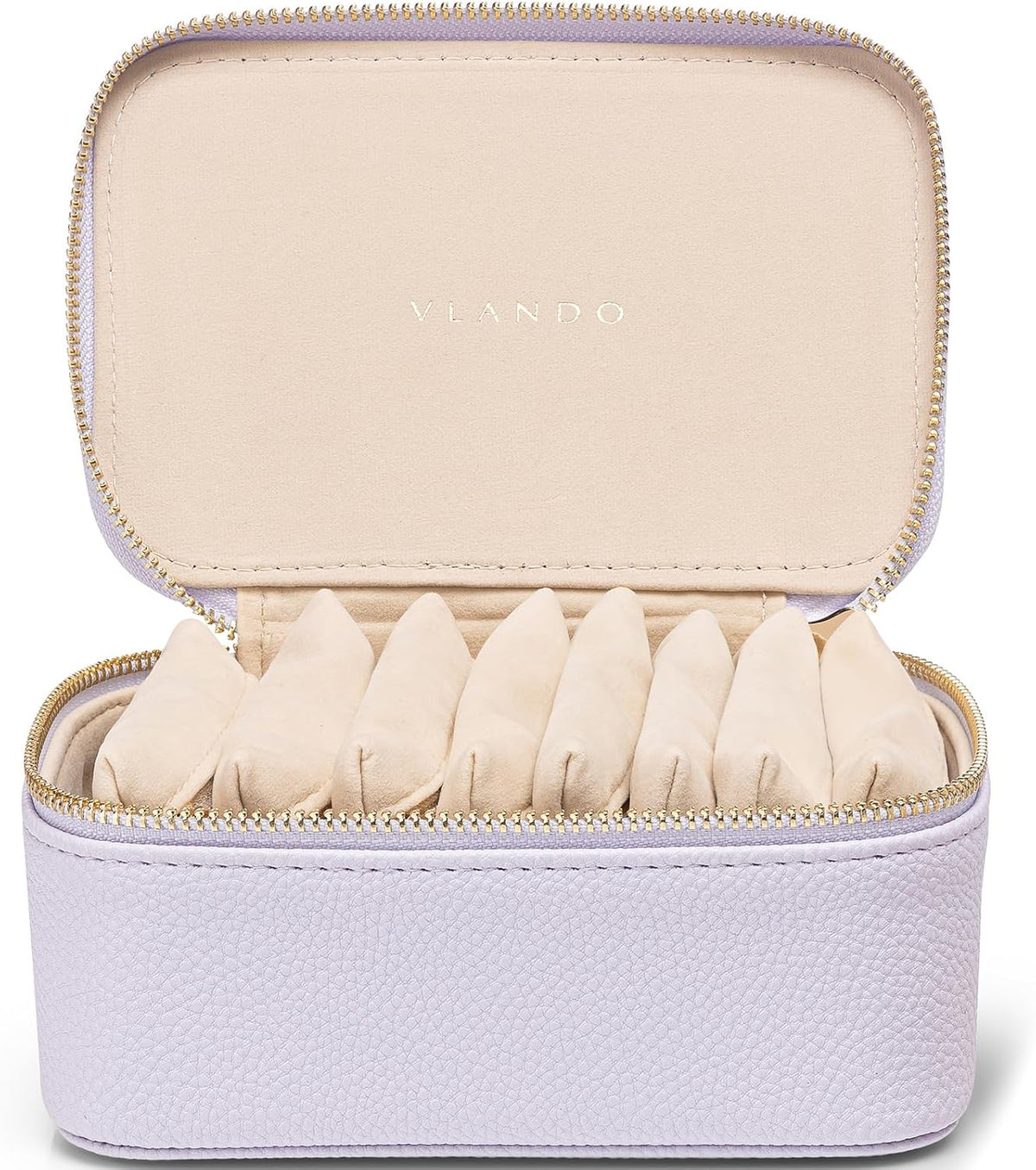 Jewelry Travel Case,Travel Jewelry Organizer with Clear Velvet Jewelry Bags Zipper Pouch for Women Girl Christmas Wedding Gift-Green