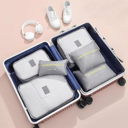 Packing Cubes Travel Essentials for Carry on Luggage Organizers Suitcase Travel Accessories (Navy Blue)