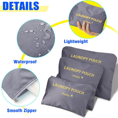 Packing Cubes Travel Essentials for Carry on Luggage Organizers Suitcase Travel Accessories (Navy Blue)