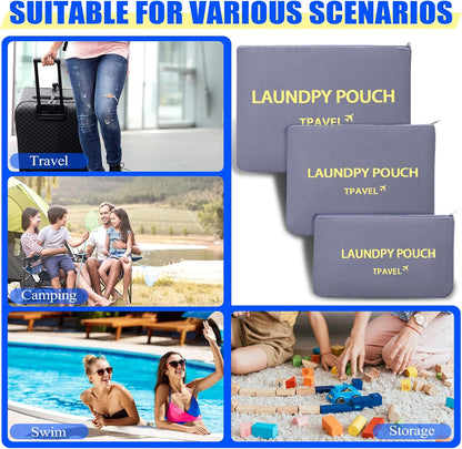 Packing Cubes Travel Essentials for Carry on Luggage Organizers Suitcase Travel Accessories (Navy Blue)