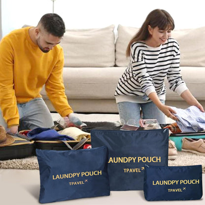 Packing Cubes Travel Essentials for Carry on Luggage Organizers Suitcase Travel Accessories (Navy Blue)