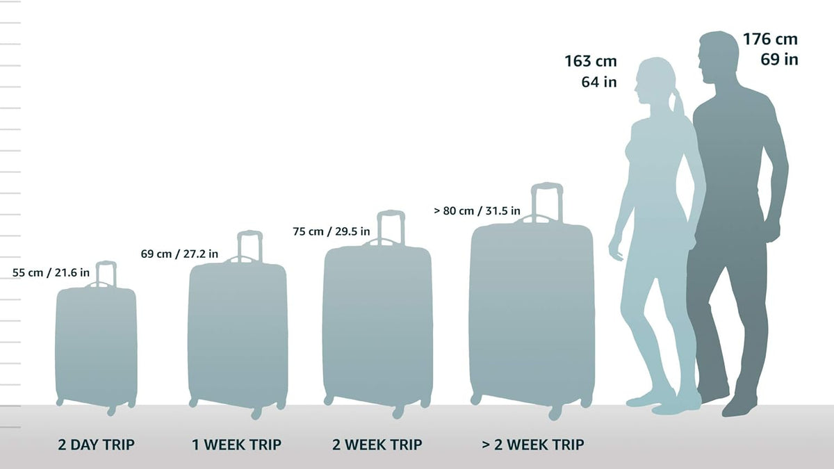 Safari Hardside Spinner Wheel Luggage, Blue Leopard, Carry-On 20-Inch