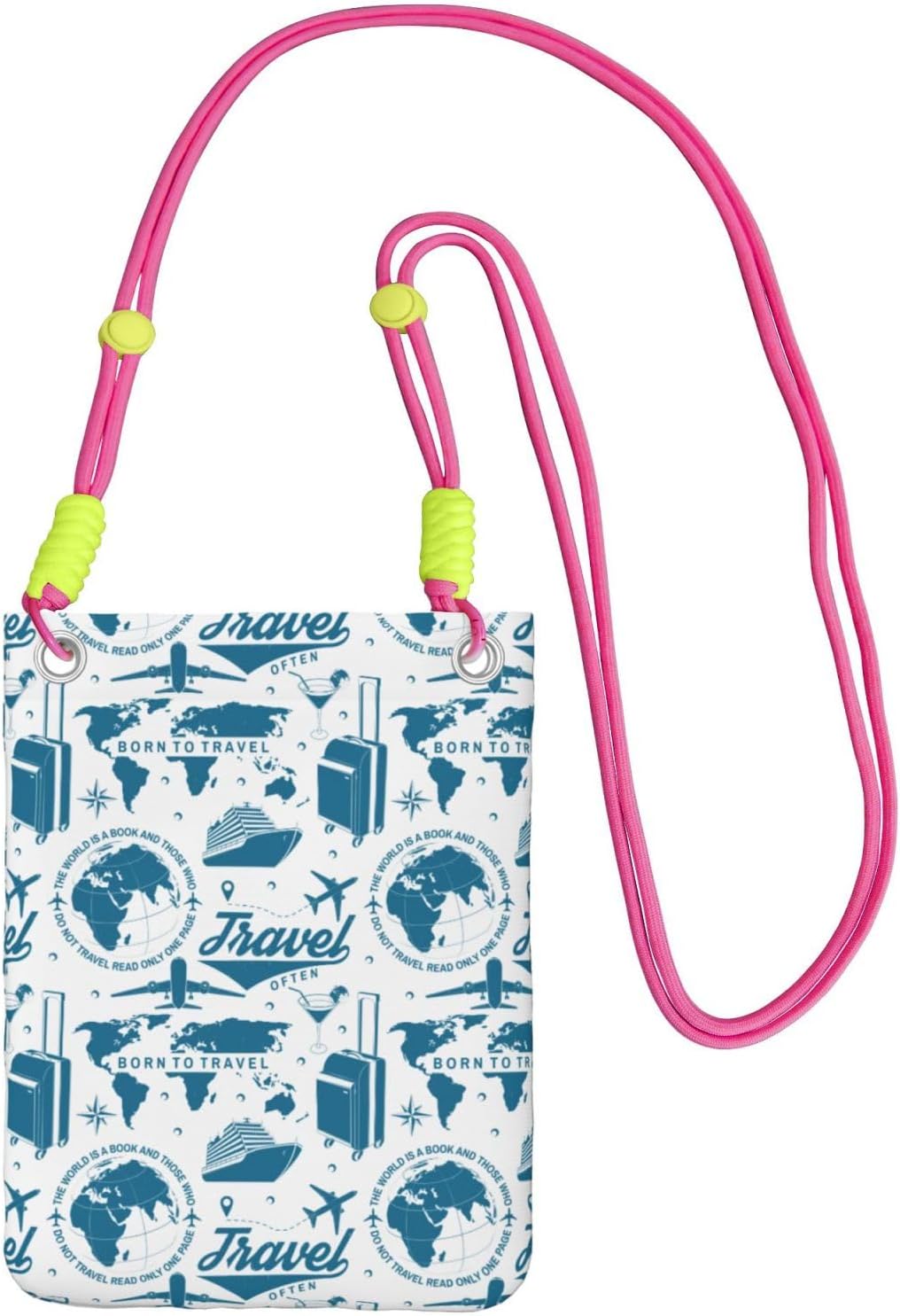 Air Travel for Crossbody Phone Bag, Small & Lightweight Crossbody Purse for Women with Adjustable Strap, Water-Resistant Daily Commuter Bag for Phone, Wallet, Keys