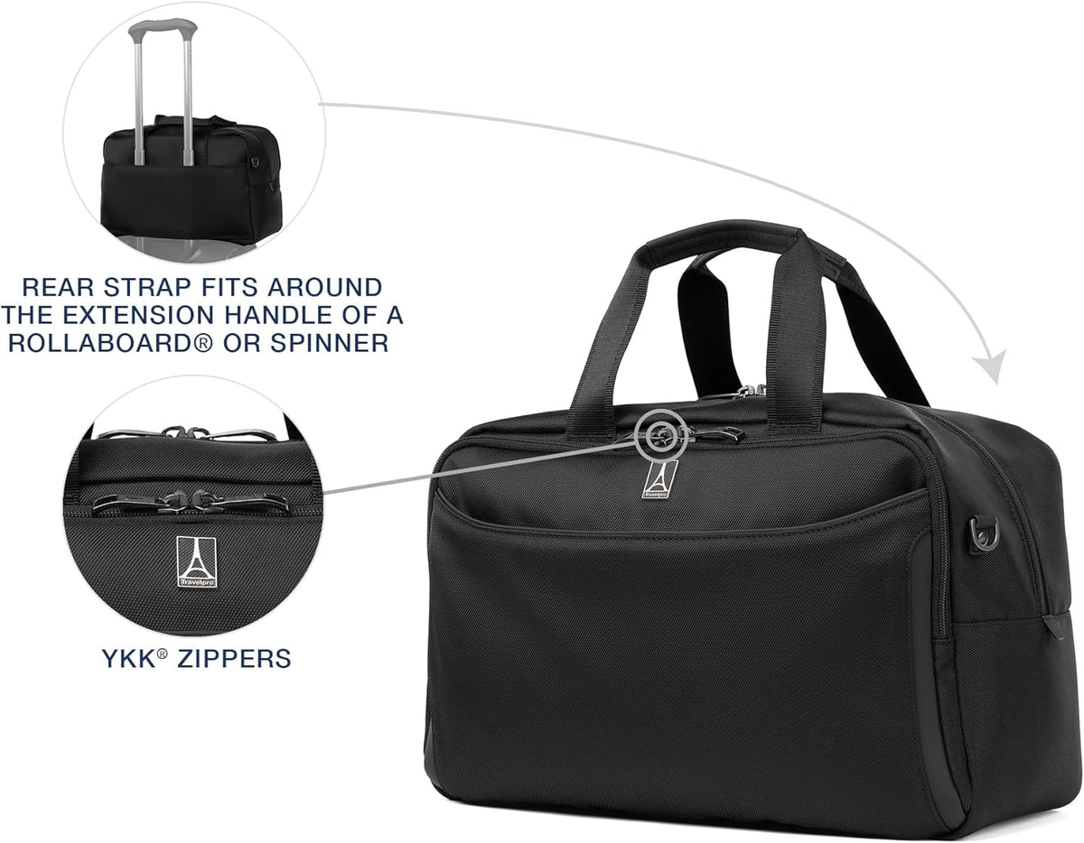 Crew Classic Lightweight Softside Luggage, Underseat Travel Tote Bag, Men and Women, Patriot Blue