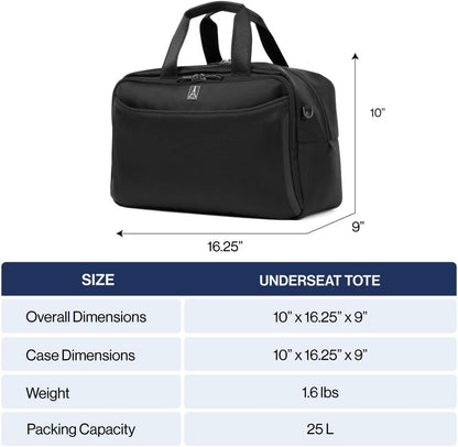 Crew Classic Lightweight Softside Luggage, Underseat Travel Tote Bag, Men and Women, Patriot Blue